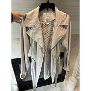 White Stag Light Beige Trench Coat